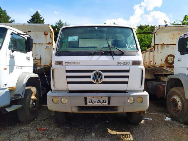 CAMINHÃO BASCULANTE, VW/26220-EURO 3, ANO 2008