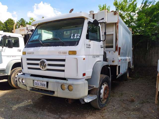 CAMINHÃO DE LIXO COMPACTADOR, VW/17.180 EURO 3, ANO 2008