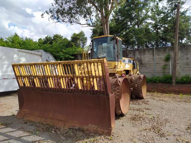 TRATOR DE ROLO COMPRESSOR, CATERPILLAR/816 F, ANO 1998