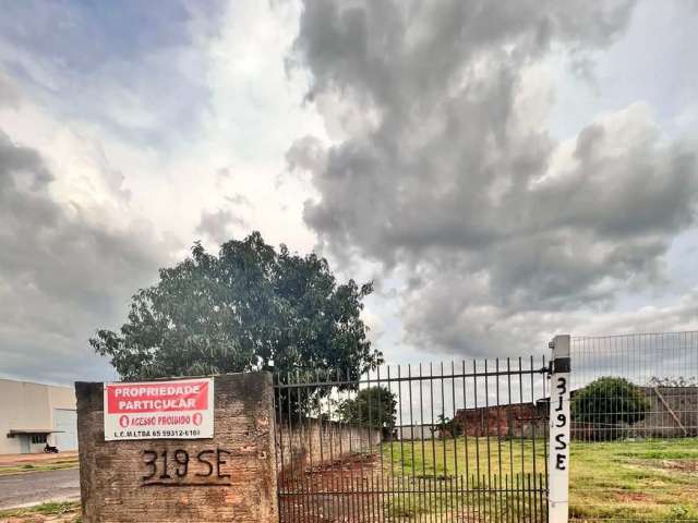 Terreno c/ 1800m² c/ barracão em Sapezal/MT