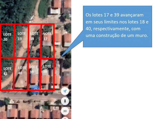 Terreno c/ 275m² em Barra do Garças/MT