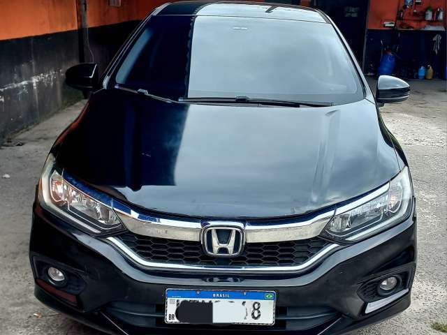 HONDA/CITY LX 1.5 CVT, COR PRETA, FAB/MOD 2019/2019