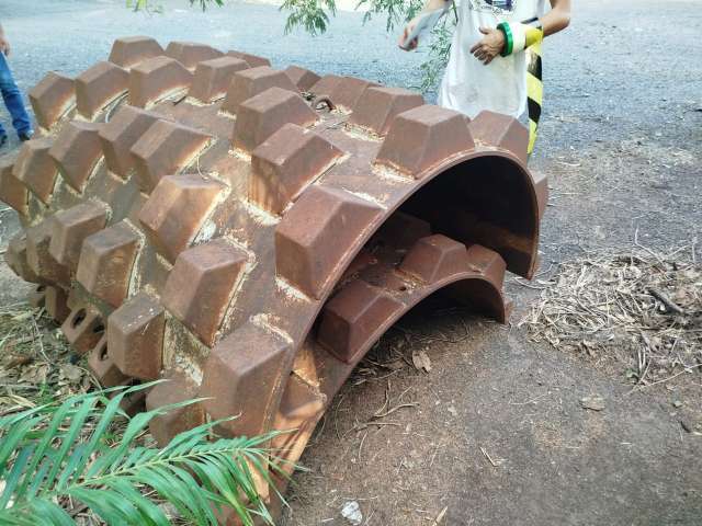 ROLO PÉ DE CARNEIRO (CASCA) E ROLO TAMBOR LISO