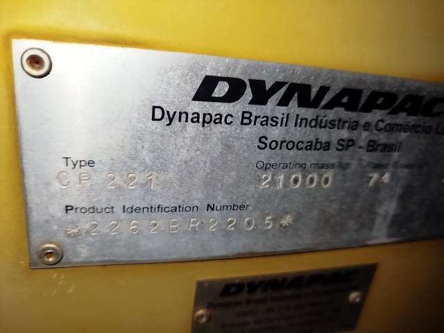 ROLO COMPACT VIBRAT AUTOPROP DYNAPAC/CP221 2006