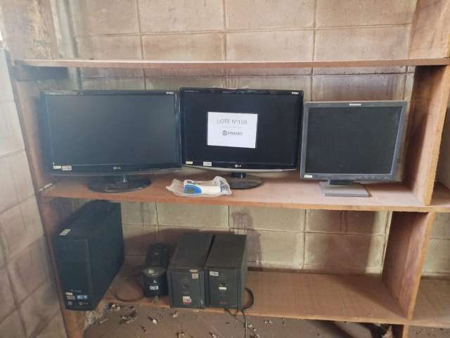 MONITORES, NOBREAKS, COMPUTADOR