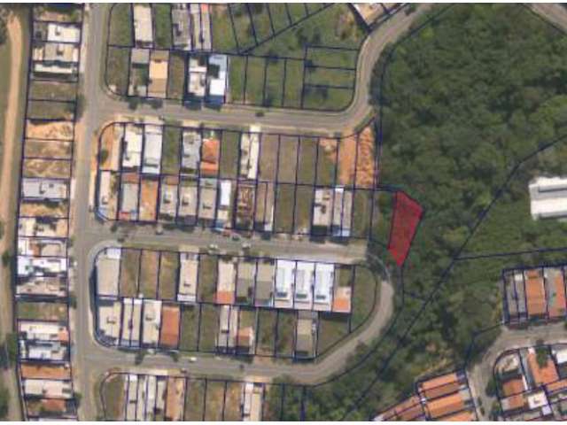 Terreno de esquina c/ 323,05m² no Parque São José, em Vinhedo/SP